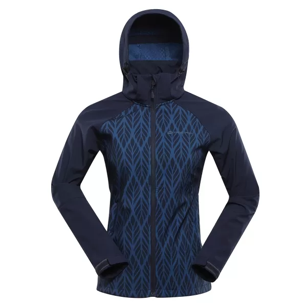 Ženska jakna Softhell ALPINE PRO HOORA LJCD590 MODRI ​​INDIGO 