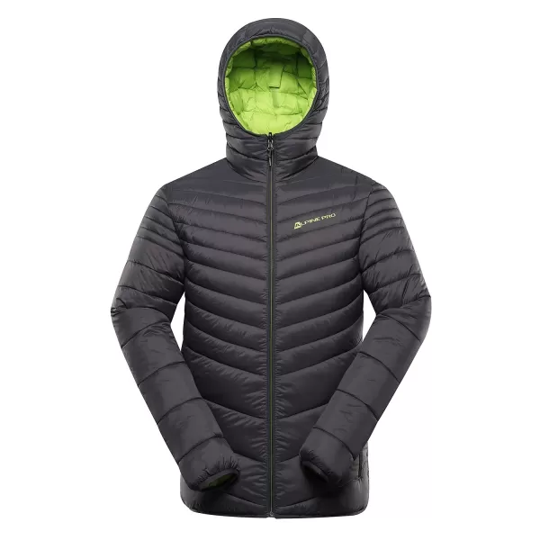  Moška dvostranska jakna Hi-Therm ALPINE PRO EROM MJCD628 TEMNO SIVA 