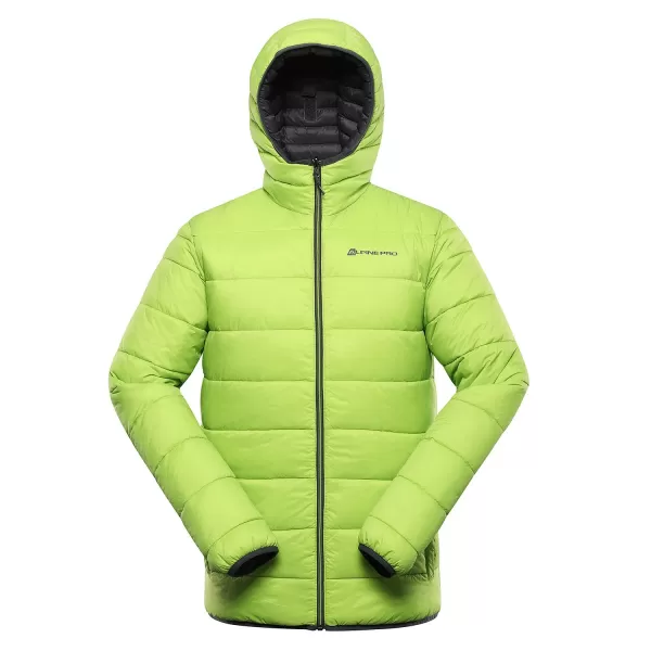  Moška dvostranska jakna Hi-Therm ALPINE PRO EROM MJCD628 TEMNO SIVA 