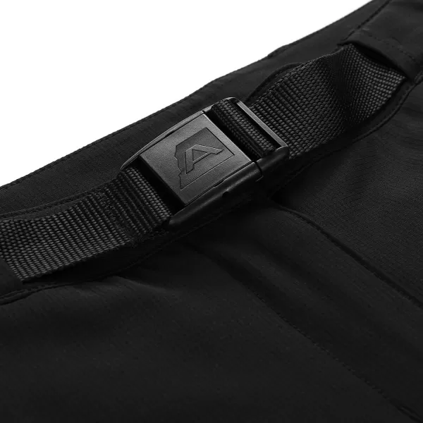  Ženske softhell hlače ALPINE PRO CORBA LPAD663 ČRN 