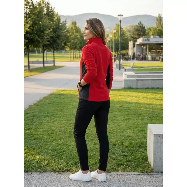  Ženska trenirk flisa ALTISPORT NoPrint NP/ALW825 RDEČA 