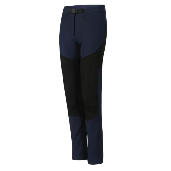 Ženske softhell hlače ALPINE PRO AKANA LPAD698 MODRI ​​INDIGO 