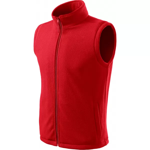  Unisex telovnik iz flisa ALTISPORT NoPrint NP/ALU815 RDEČA 