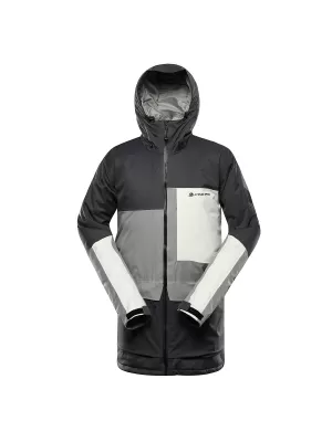 Moška smučarska jakna ALPINE PRO GARG MJCD698 TEMNO SIVA