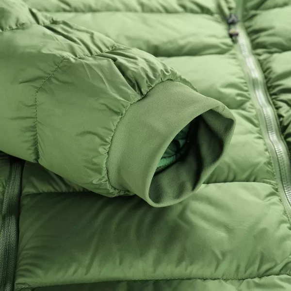  Moška zimska pernata jakna ALPINE PRO ROGIT MJCD621 ZELENO 