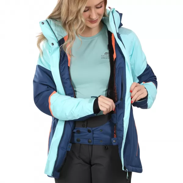  Ženska smučarska jakna ALPINE PRO DEARA LJCD654 MODRO 