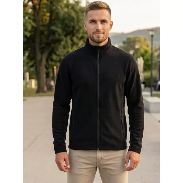  Moška trenirka flisa ALTISPORT NoPrint NP/ALM725 ČRN 