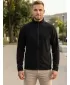 Moška trenirka flisa ALTISPORT NoPrint NP/ALM725 ČRN