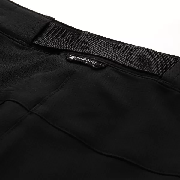  Ženske softhell hlače ALPINE PRO CORBA LPAD663 ČRN 