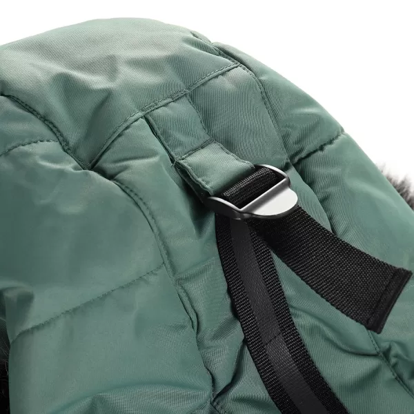  Ženska jakna ALPINE PRO WERDA LJCD644 ZELENO 