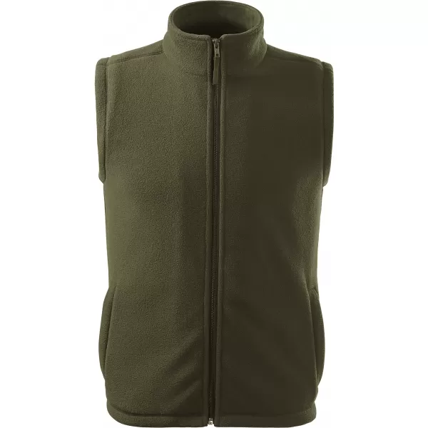  Unisex telovnik iz flisa ALTISPORT NoPrint NP/ALU815 VOJAŠKI 
