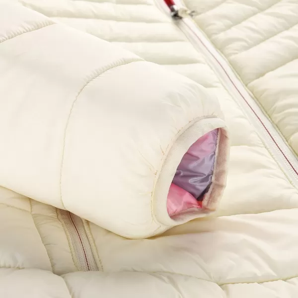  Ženska dvostranska hi-therm jakna ALPINE PRO EROMA LJCD595 KREMNO 