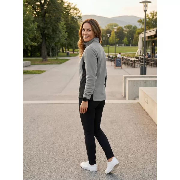  Ženska trenirk flisa ALTISPORT NoPrint NP/ALW825 SVETLO SIVA 