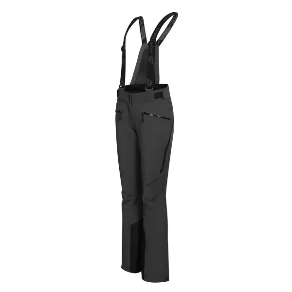  Ženske hlače ALPINE PRO WERADA LPAD721 TEMNO SIVA 