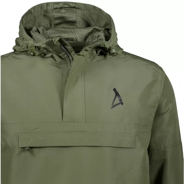  Moška vetrovka čez glavo ALTISPORT BYB/ALM002B3162 OLIVNO 