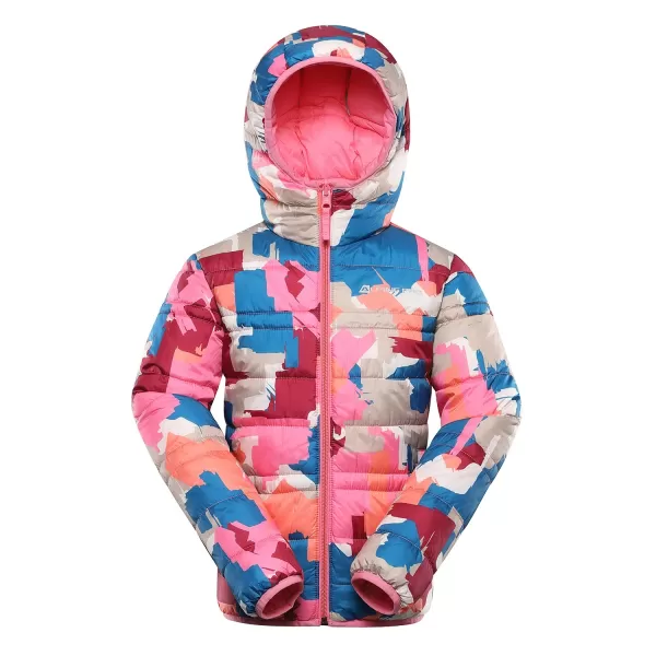  Otroška dvostranska jakna Hi-Therm ALPINE PRO DOUWO KJCD336 ROZA 