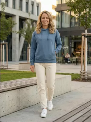 Damske trenirke ALTISPORT NoPrint NP/ALW124 DENIM