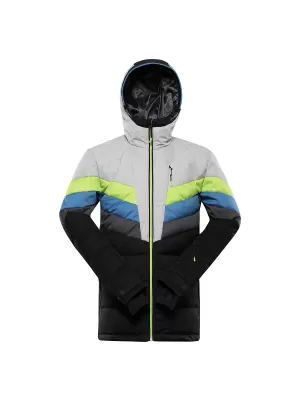 Moška smučarska jopič ALPINE PRO FEEDR MJCB638 ČRN