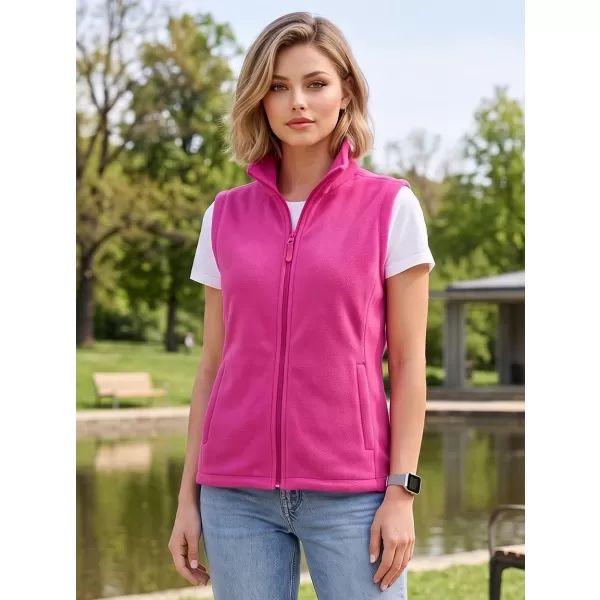  Unisex telovnik flis ALTISPORT NoPrint NP/ALU815 FUCHSIA RDEČA 