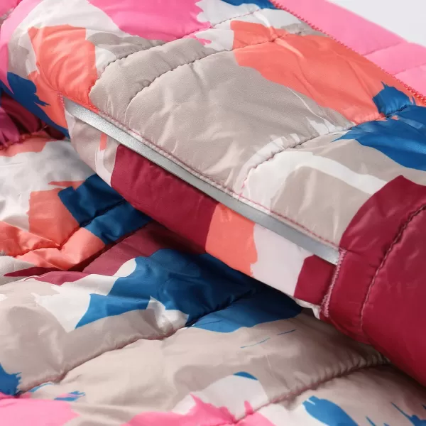  Otroška dvostranska jakna Hi-Therm ALPINE PRO DOUWO KJCD336 ROZA 