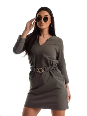 Obleka EDOTI DLR096 KHAKI