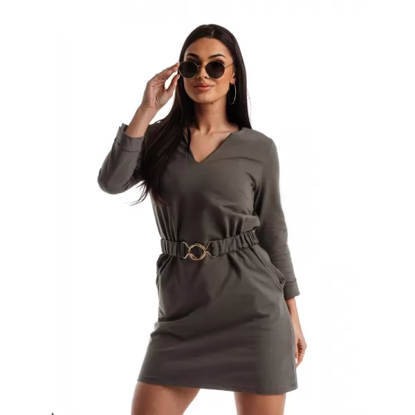  Obleka EDOTI DLR096 KHAKI 