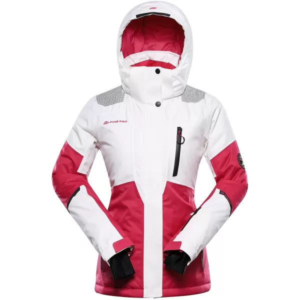  Ženska smučarska jakna ALPINE PRO DEARA LJCD654 VIJOLIČNA 