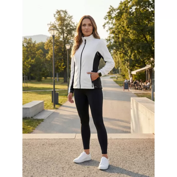  Ženska trenirk flisa ALTISPORT NoPrint NP/ALW825 BELA 