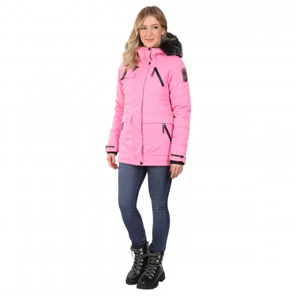  Ženska jakna ALPINE PRO WERDA LJCD644 ROZA 