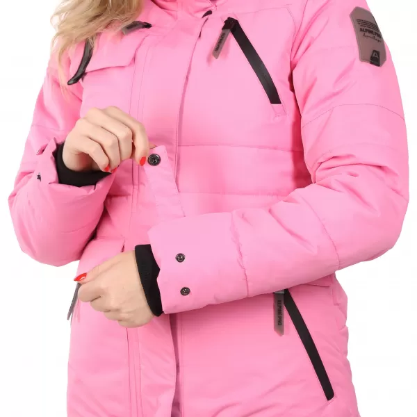  Ženska jakna ALPINE PRO WERDA LJCD644 ROZA 