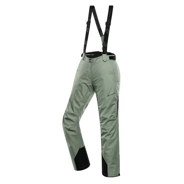  Ženske hlače ALPINE PRO OSAGA LPAB676 BELA 
