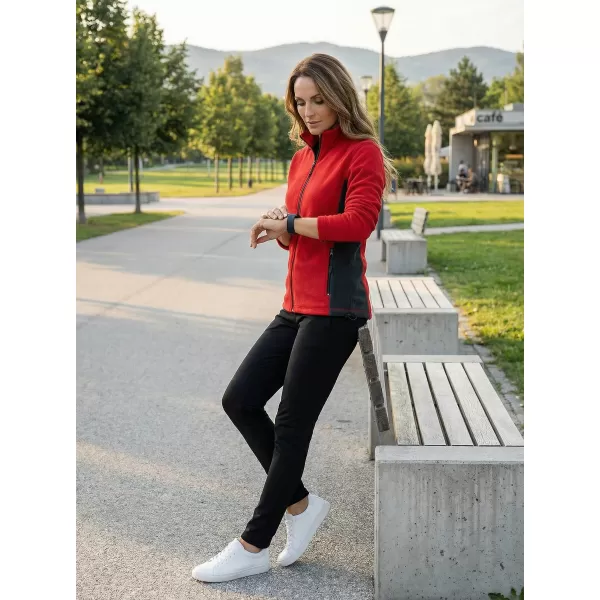  Ženska trenirk flisa ALTISPORT NoPrint NP/ALW825 RDEČA 