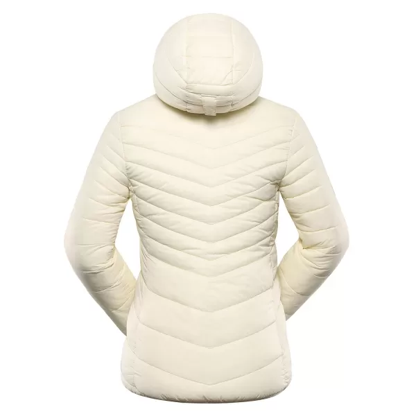  Ženska dvostranska hi-therm jakna ALPINE PRO EROMA LJCD595 KREMNO 