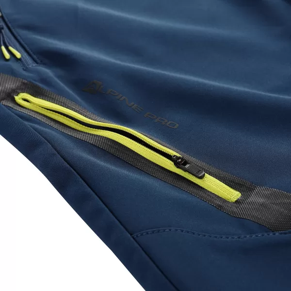  Ženske softhell hlače ALPINE PRO HURFA LPAB661 MODRO 