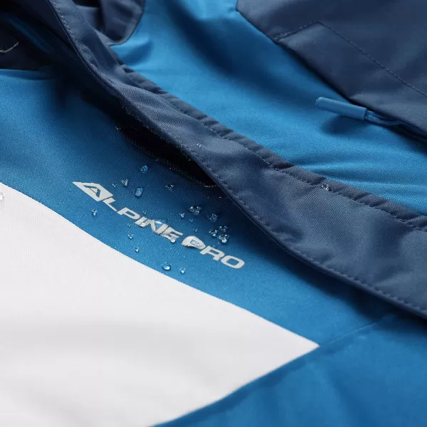 Smučarska jakna ALPINE PRO DEARO KJCD343 MODRI ​​MYKONOS 