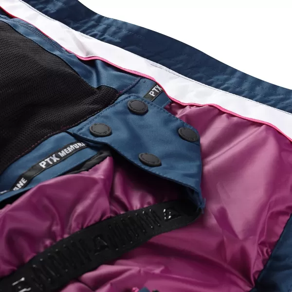  Ženska smučarska jakna ALPINE PRO FEEDRA LJCB604 MODRO 