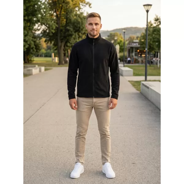  Moška trenirka flisa ALTISPORT NoPrint NP/ALM725 ČRN 
