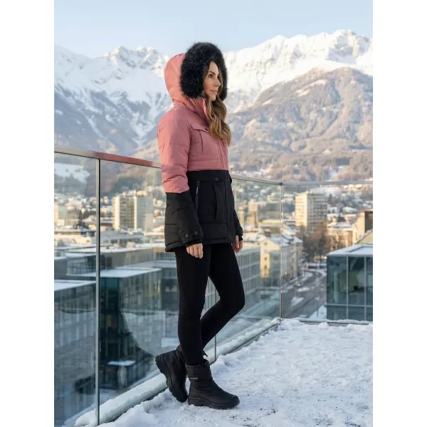  Ženska jakna ALPINE PRO EGYPA LJCB592 ROZA 