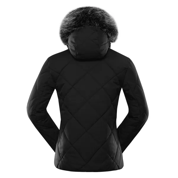  Ženska jakna ALPINE PRO LODERA LJCB593 ČRN 