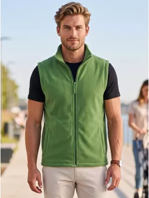 Unisex telovnik iz flisa ALTISPORT NoPrint NP/ALU815 TRAVNATO ZELENA