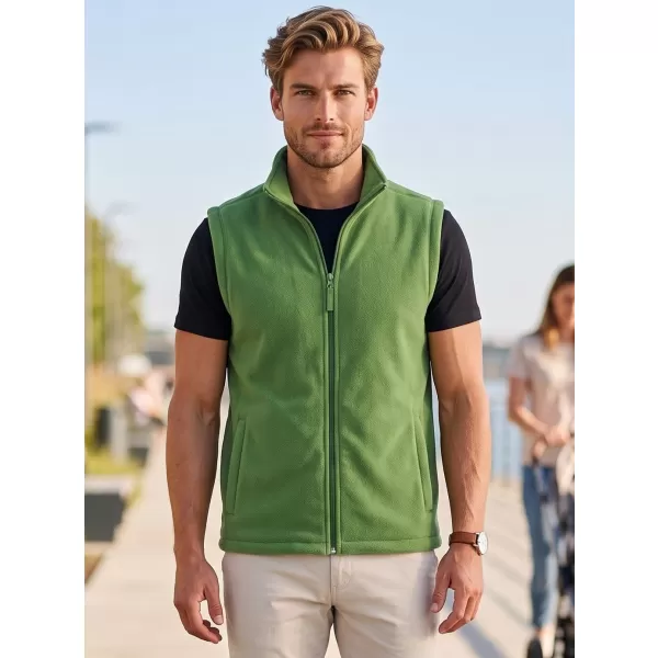  Unisex telovnik iz flisa ALTISPORT NoPrint NP/ALU815 TRAVNATO ZELENA 