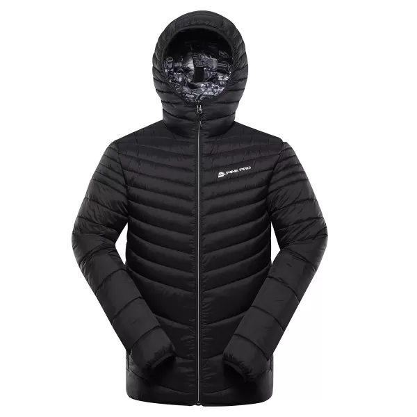 Moška dvostranska jakna Hi-Therm ALPINE PRO EROM MJCD628 ČRN 