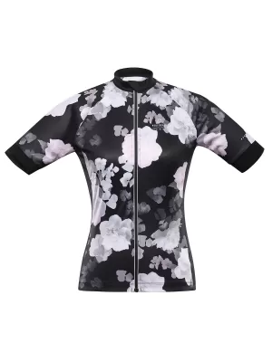 Ženski kolesarski dres ALPINE PRO SAGENA LTSC971 ČRN