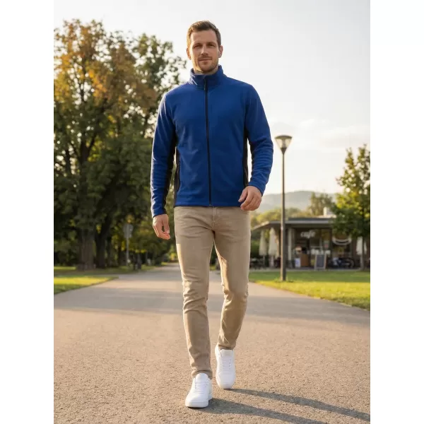  Moški pulover iz flisa ALTISPORT NoPrint NP/ALM725 KRALJEVSKO MODRA 