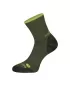 Merino volna protibakterijske nogavice ALPINE PRO KEROWE USCC096 ZELENO