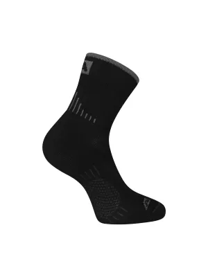 Merino volna protibakterijske nogavice ALPINE PRO KEROWE USCC096 ČRN