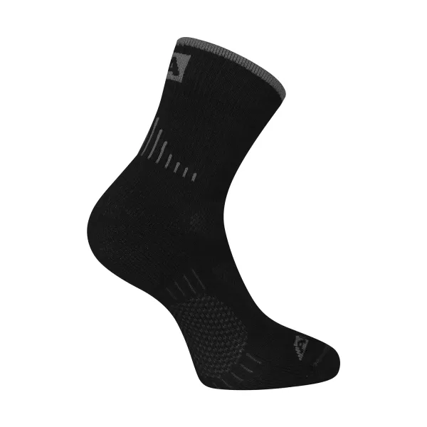  Merino volna protibakterijske nogavice ALPINE PRO KEROWE USCC096 ČRN 