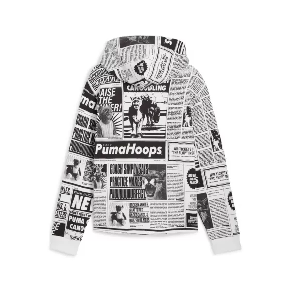  Moški pulover PUMA MEDIA DAY HOODIE ČRNA 