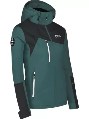 Ženska smučarska jakna NORDBLANC NBWJL8125 ZELENA