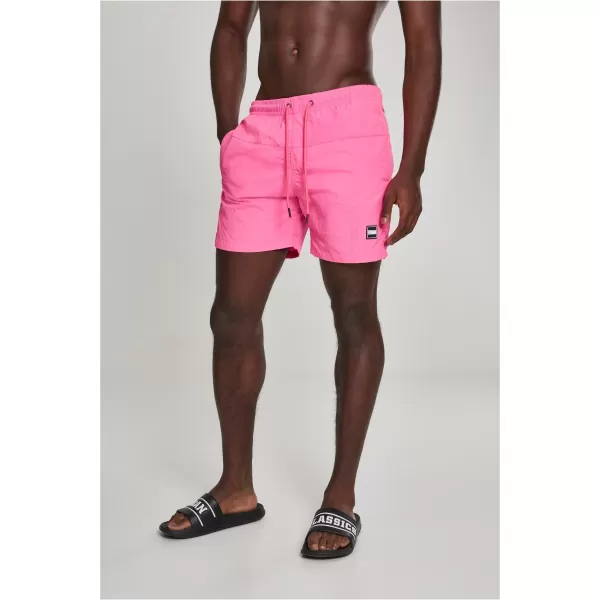  Kratke hlače URBAN CLASSICS TB1026 NEON ROZA 